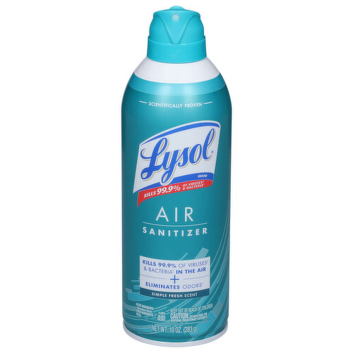 Lysol Air Sanitizer, Simple Fresh Scent