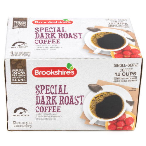 Brookshire's Special Dark Roast Single Serve Cups
