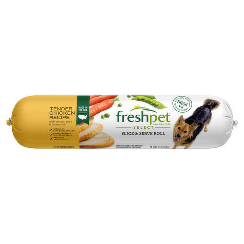 Freshpet Select Small Dog Bite Sized Chicken Recipe Wet Dog Food