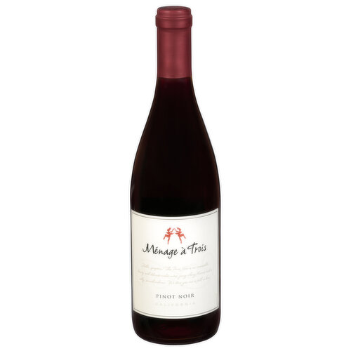 Menage a trois Pinot Noir, California