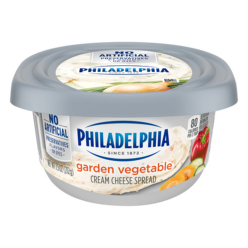 Philadelphia Garden Vegetable Cream Cheese Spread