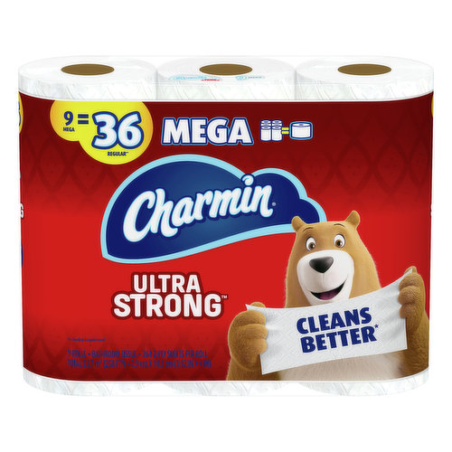 Charmin Bathroom Tissue, Mega Roll, 2-Ply