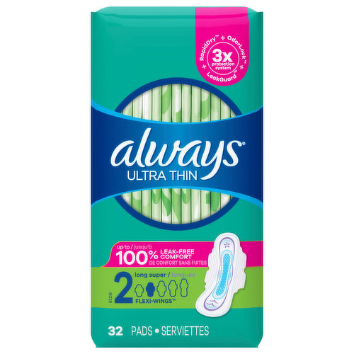 Always Sensitive Night Ultra (Size 3) Sanitary Pads With Wings