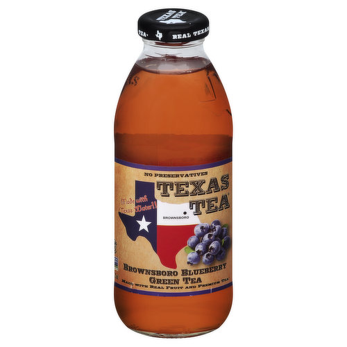 Texas Tea Green Tea, Brownsboro Blueberry