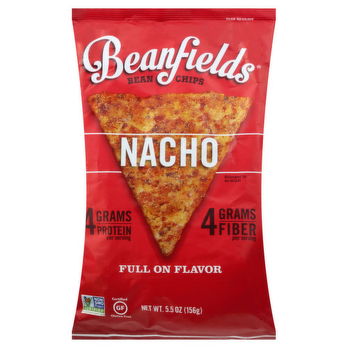 Beanfields Bean Chips, Nacho