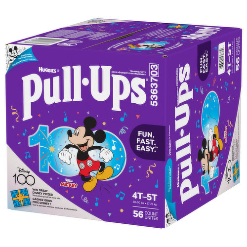 Pull-Ups Training Pants, Disney Junior Mickey, 4T-5T (38-50 lbs