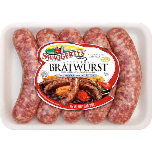 Swaggerty's Farm Bratwurst, Premium