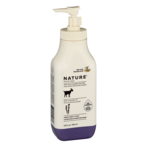 Nature Body Lotion, Creamy, with Lavender Oil