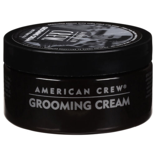 Grooming cream with high hold and shine. Repels moisture to hold any style in place. Aloe works to soften naturally curly or wavy hair while lanolin wax yields ultimate control.