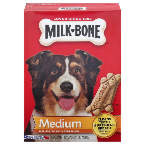 Milk-Bone Dog Snacks, Medium