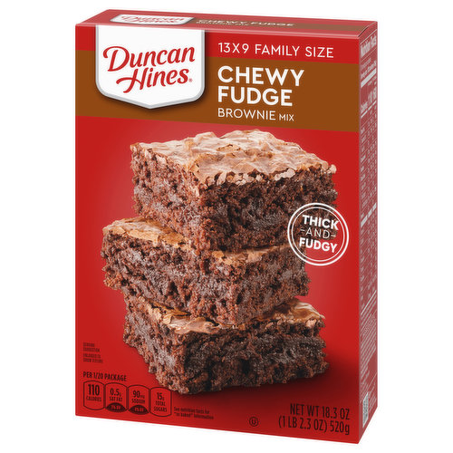 Duncan Hines M&M's Premium Brownie Mix - 16.76 oz, Nutrition Information