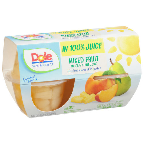 Dole Mixed Fruit, in 100% Juice