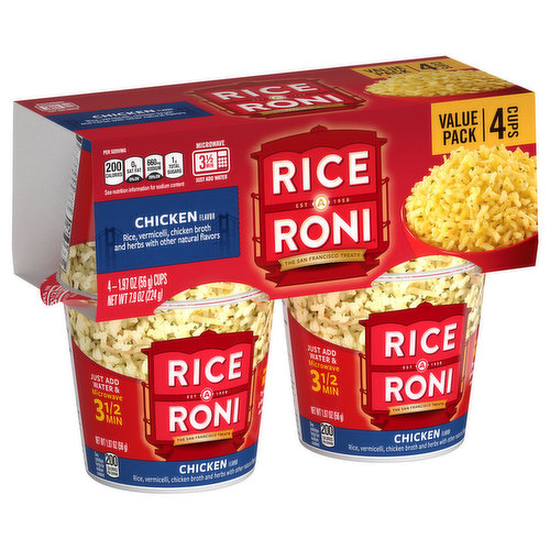 Rice-a-Roni Rice and Vermicelli Chicken Broth And Herbs Flavor