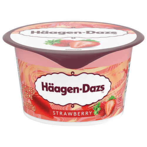 Haagen-Dazs Cultured Creme, Strawberry