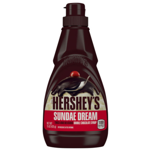 Hershey's Syrup, Double Chocolate, Sundae Dream