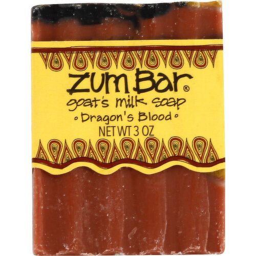 Zum Bar Soap, Goat's Milk, Dragon's Blood