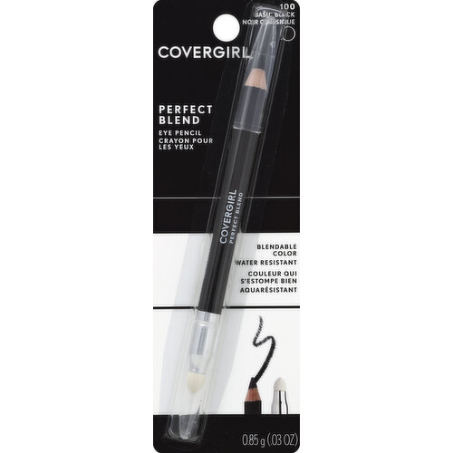 CoverGirl Eye Pencil, Basic Black 100