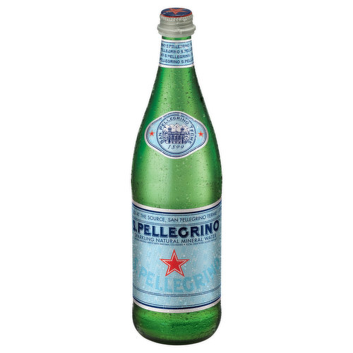 Sanpellegrino Mineral Water, Sparkling, Natural