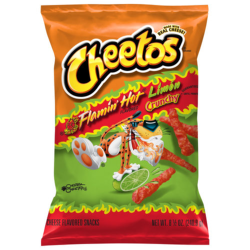  Cheetos Crunchy Cheese Flavored Snacks, 12 Singles