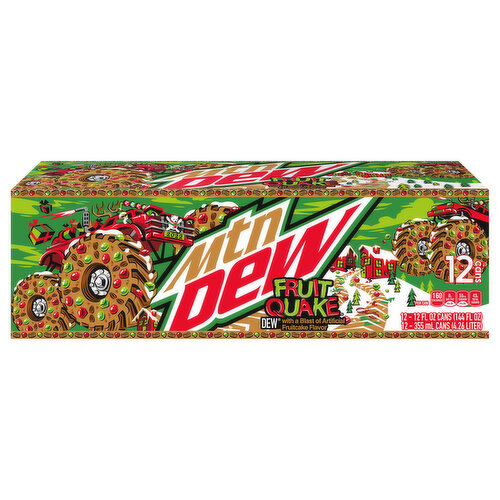 Mtn Dew Soda, Fruit Quake