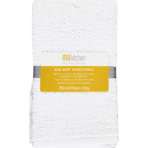 MUkitchen Dishtowels, Bar Mop