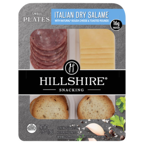 Hillshire Snacking Small Plates, Italian Dry Salame