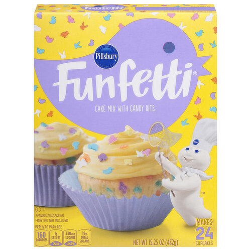 Pillsbury Cake Mix with Candy Bits