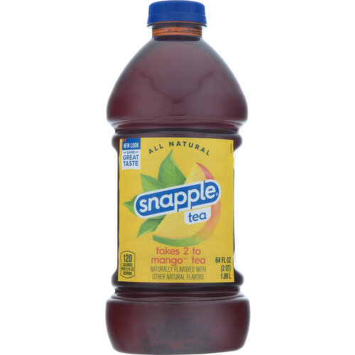 Snapple Tea, Takes 2 to Mango