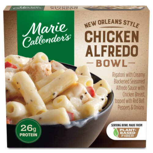 Marie Callender's New Orleans Style Chicken Alfredo Bowl, Frozen Meal