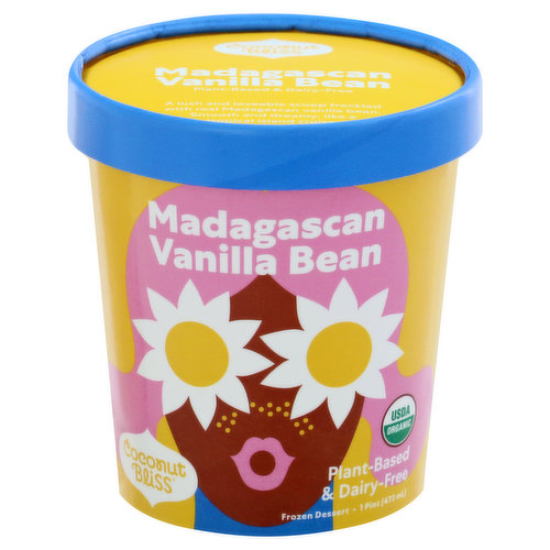 Coconut Bliss Frozen Dessert, Madagascan Vanilla Bean