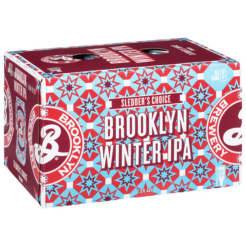 Brooklyn Brewery Beer, Winter IPA, Sledder's Choice