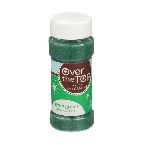 Over The Top Glam Green, Sanding Sugar