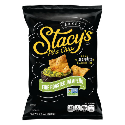 Stacy's Pita Chips, Fire Roasted Jalapeno