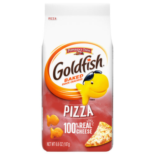 Goldfish Baked Snack Crackers, Pizza
