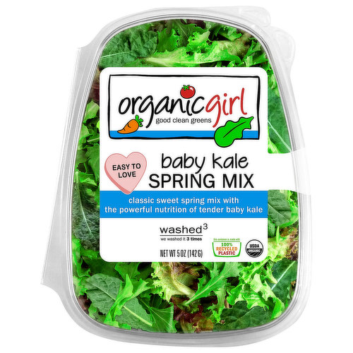 SUPERGREENS!  fresh salad blend - organicgirl produce