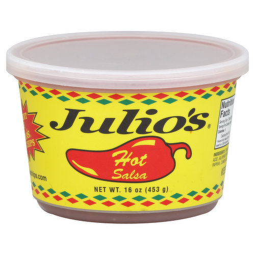 Julio's Salsa, Hot