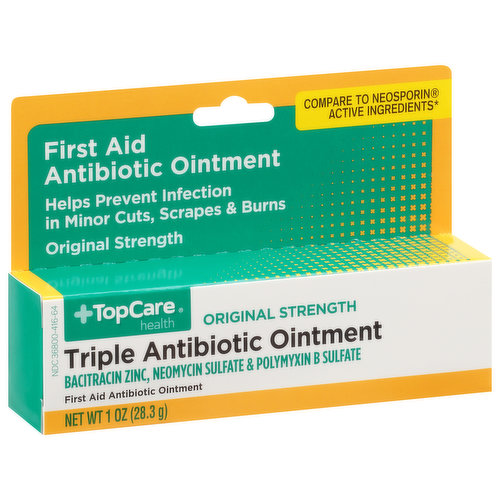 TopCare Ointment, Triple Antibiotic, Original Strength