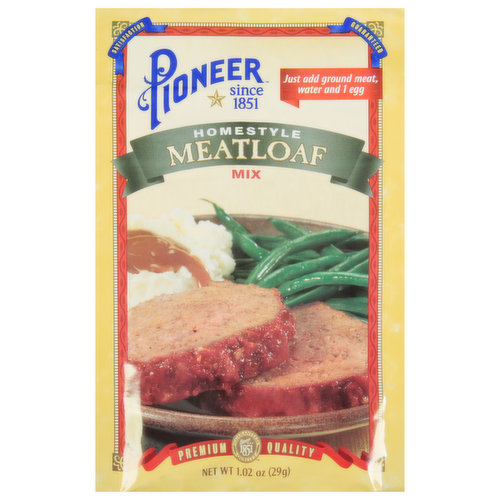 Pioneer Meatloaf Mix, Homestyle