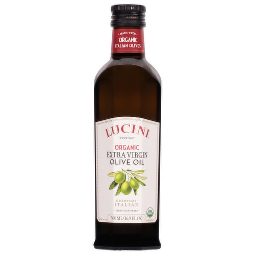 Lucini Olive Oil, Organic, Extra Virgin, Everyday Italian