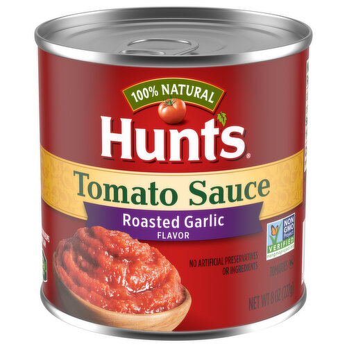 Hunt's Tomato Sauce, Roasted Garlic Flavor