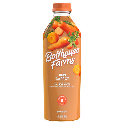 Bolthouse Farms 100% Juice, Carrot