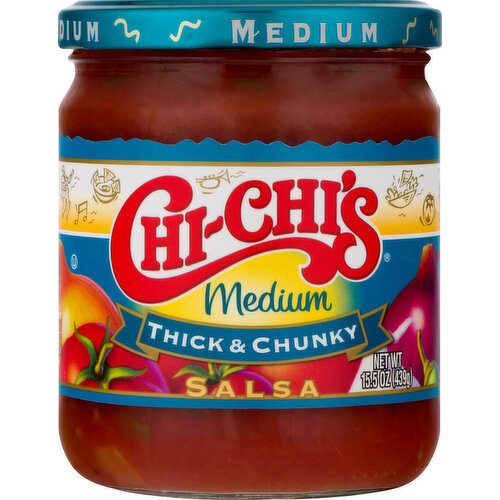 Chi-Chi's Salsa, Medium, Thick & Chunky