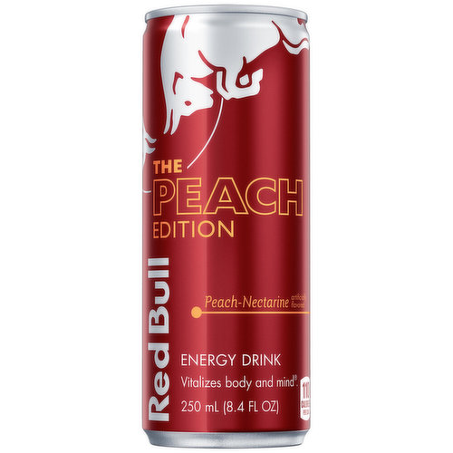 Red Bull Energy Drink, The Peach Edition