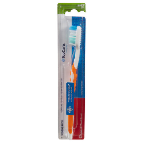 TopCare Toothbrush, Soft Full, Clean+