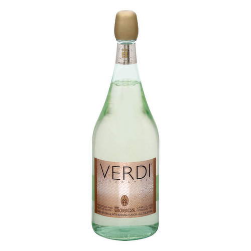 Malt beverage with natural flavor. Established 1831. The new sparkling sensation from Italy! www.bosca.it. Alc. 5 by vol. 10 Product of Italy. Produced and bottled in Italy. Imported by Verdi Imports Co., Springfield, NJ.