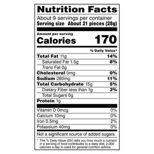 hot cheetos lime nutrition facts