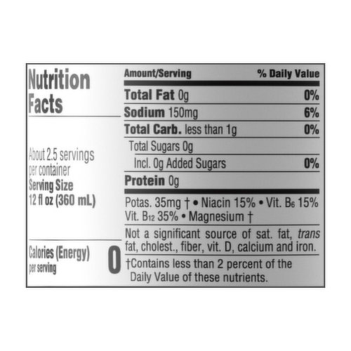 powerade nutrition facts