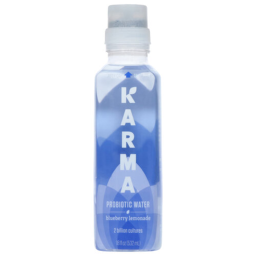 Karma Water, Blueberry Lemonade, Probiotic