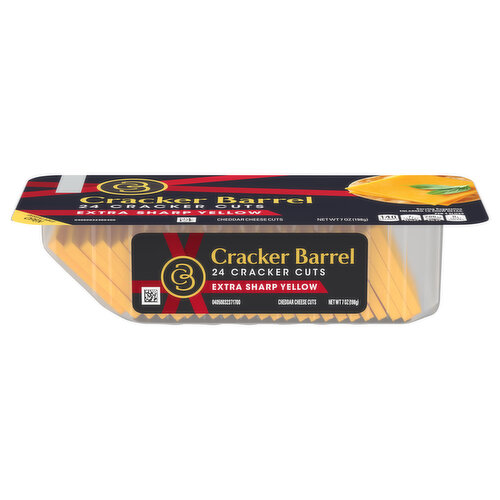 Cracker Barrel Extra Sharp Cheddar Cheese Cracker Cuts