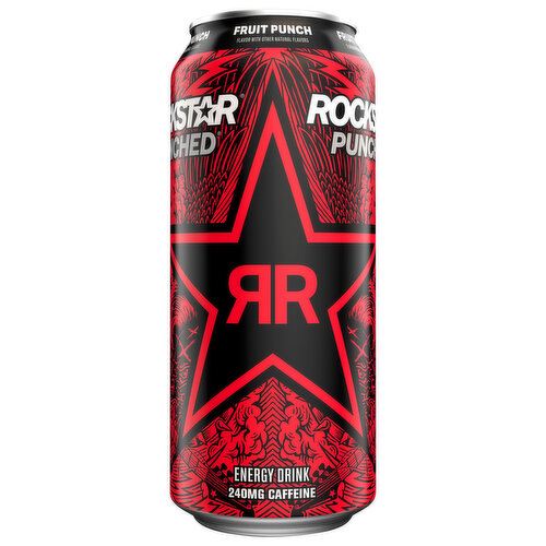 Rockstar Energy Drink, Fruit Punch